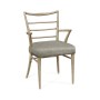 Pensacola Grey Oak Dining Arm Chair