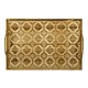 Rectangular Natural Acacia & Geometric Inlaid Tray