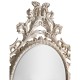 Leicester Venetian White Oak Mirror