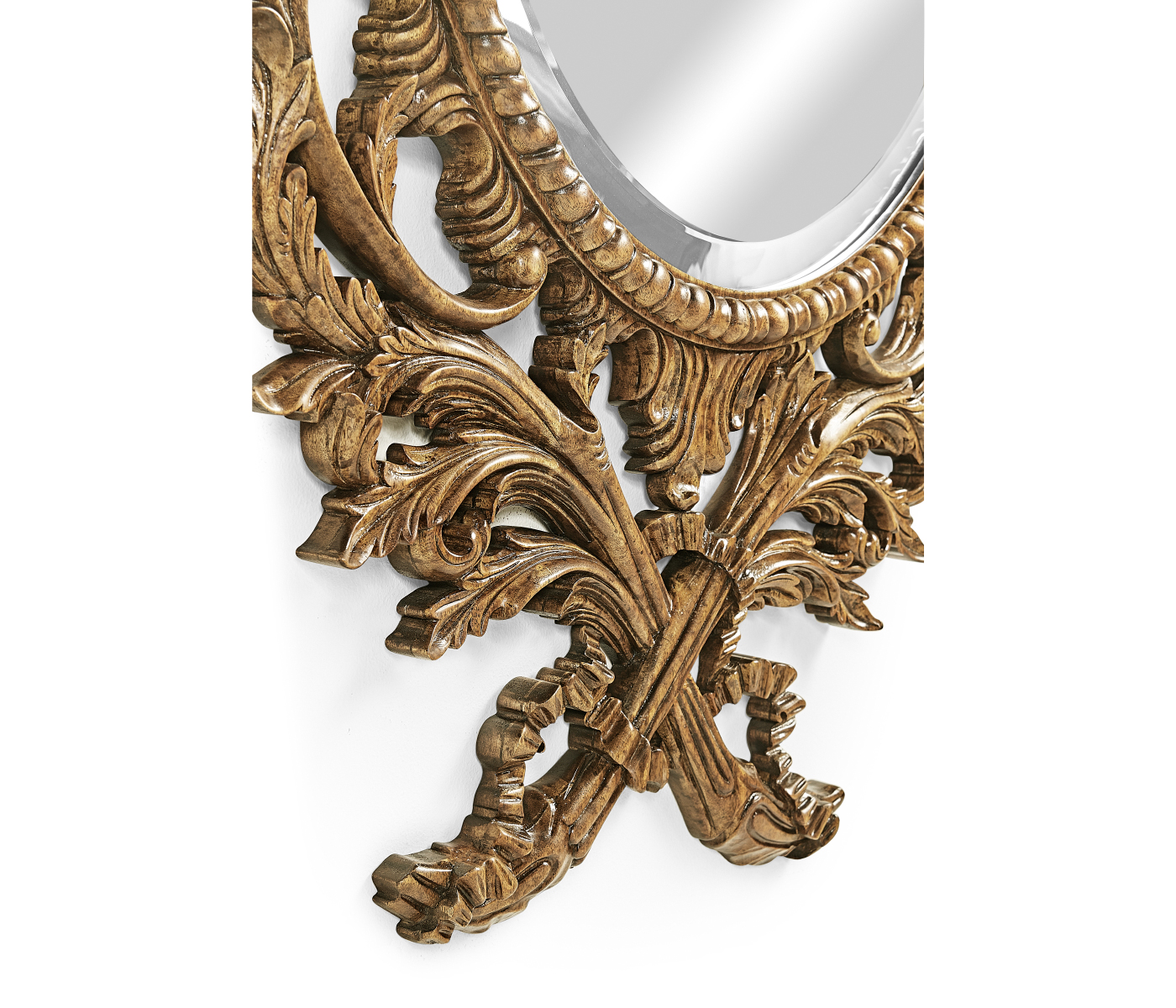 Leicester Sunwashed Mahogany Mirror