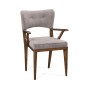 Marlene Dark Walnut Arm Chair