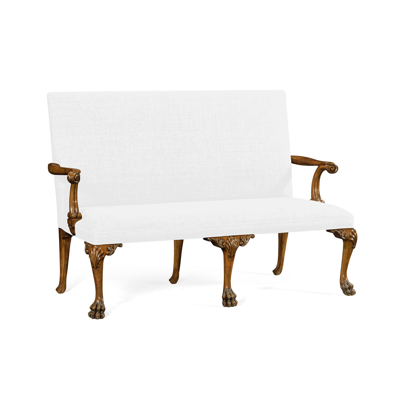 Charlotte Grey Fruitwood Settee
