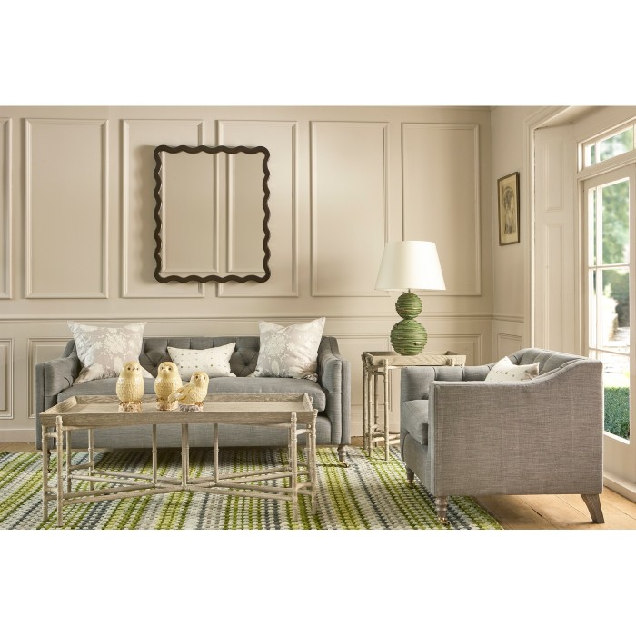 Keste Rectangular Bronze Mirror