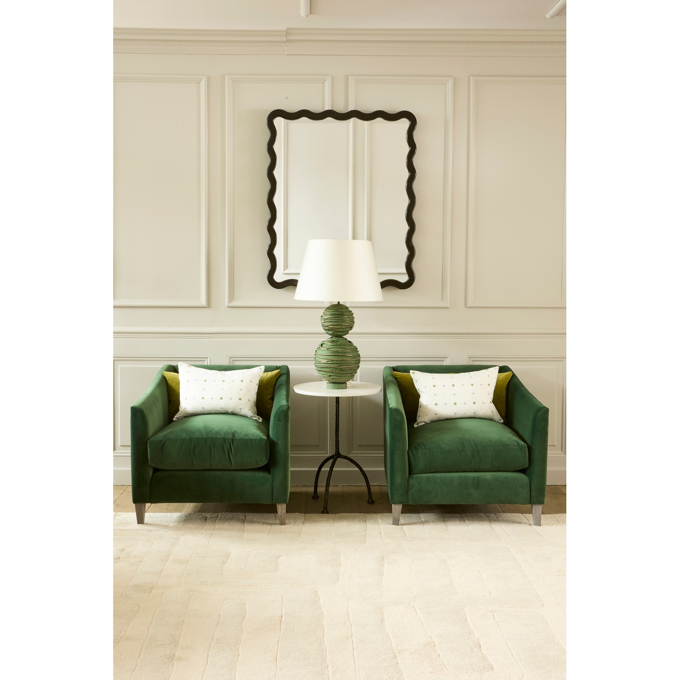 Keste Rectangular Bronze Mirror