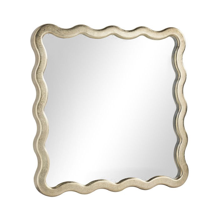 Keste Square Silver Mirror