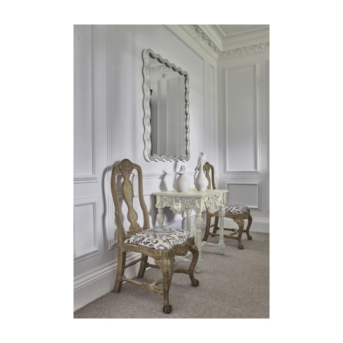 Keste Square Silver Mirror