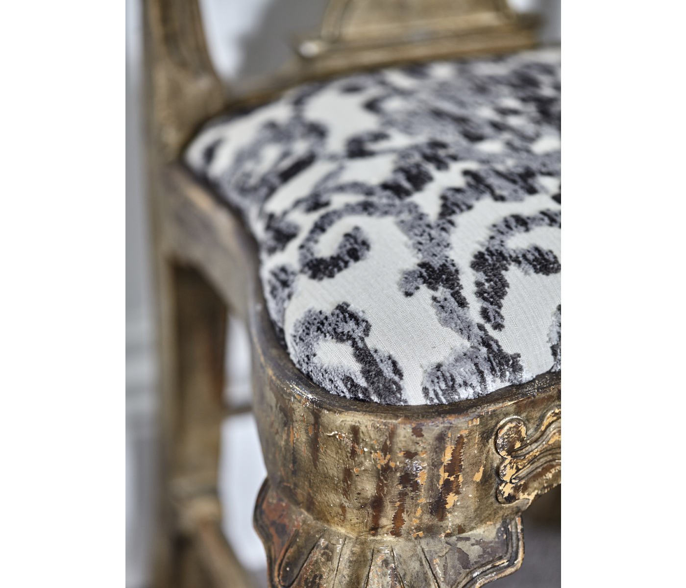 Jacob Country Distressed Dining Chair