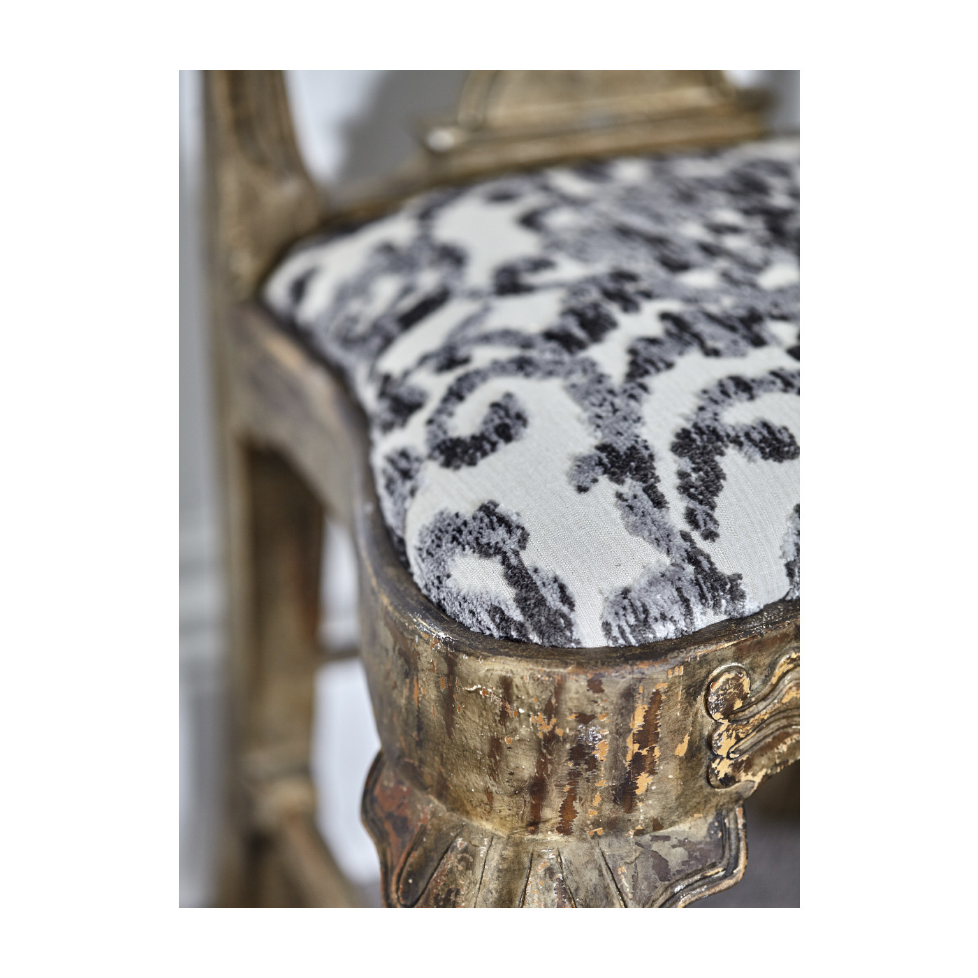 Jacob Country Distressed Dining Chair