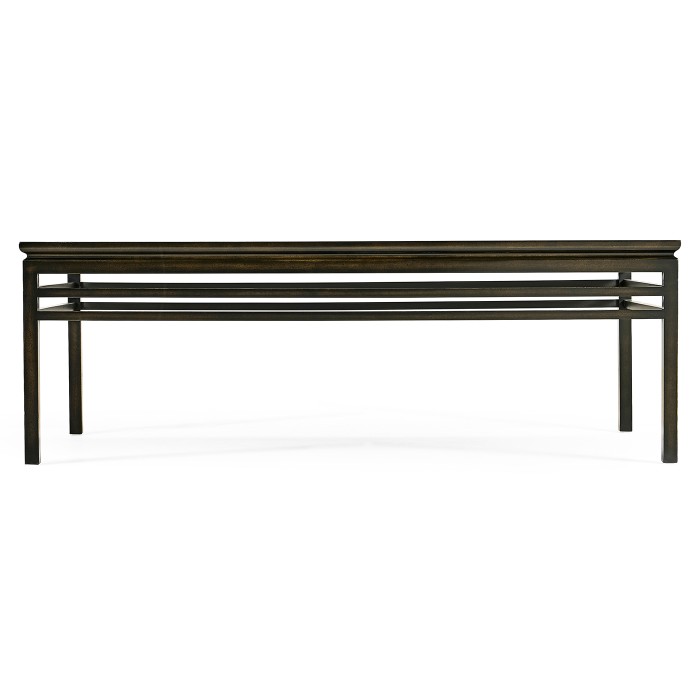 Haygrove White & Blue Marquetry Coffee Table