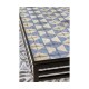 Haygrove White & Blue Marquetry Coffee Table