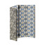 Octavian White & Blue Screen Panels