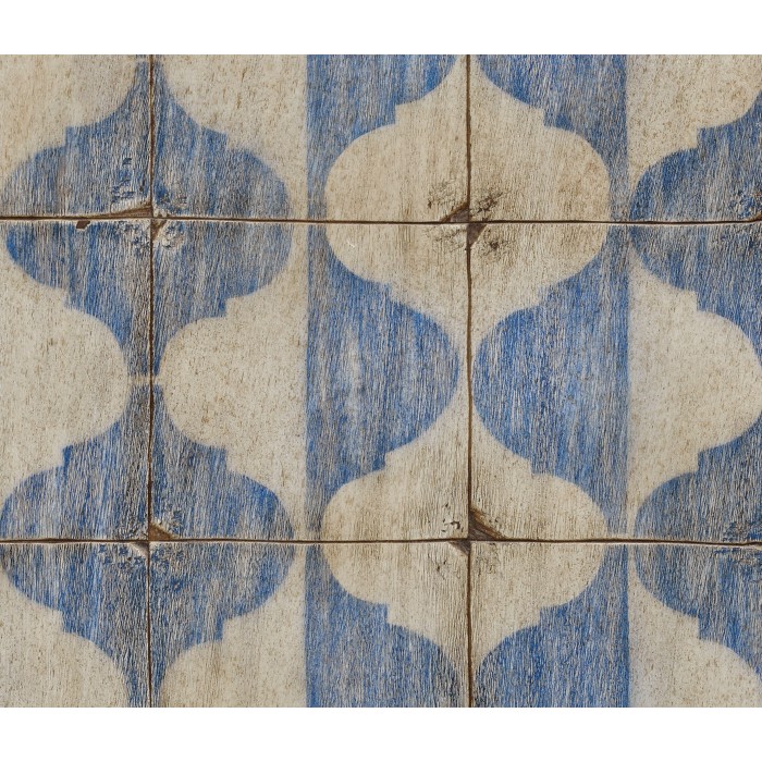 Octavian White & Blue Screen Panels