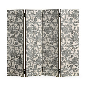 Octavian White & Blue Screen Panels