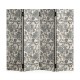 Octavian White & Blue Screen Panels
