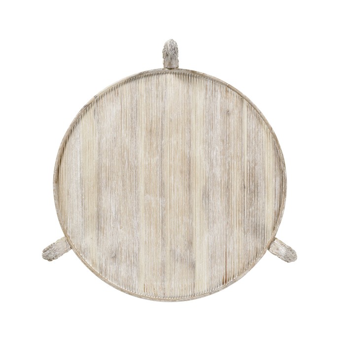 Collana Washed Acacia End Table