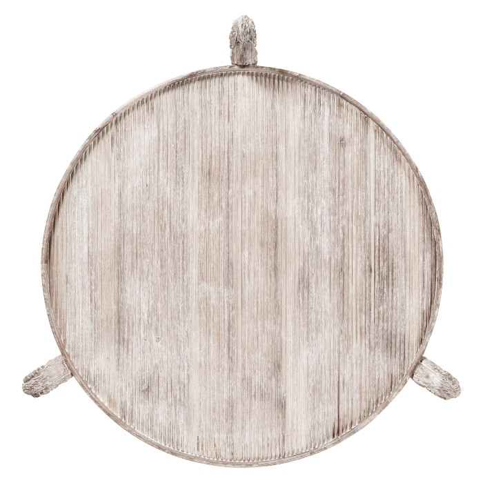 Collana Washed Acacia End Table