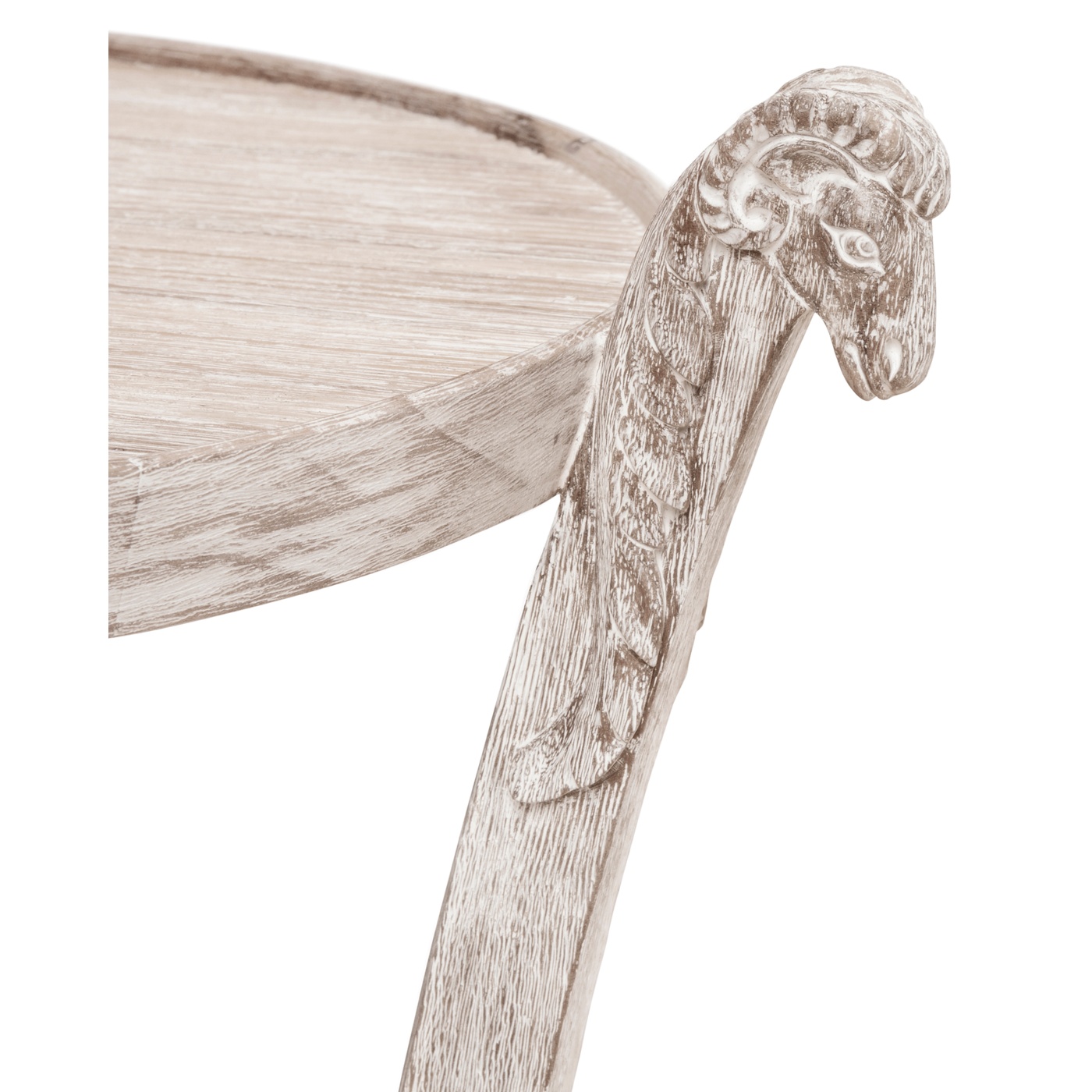 Collana Washed Acacia End Table