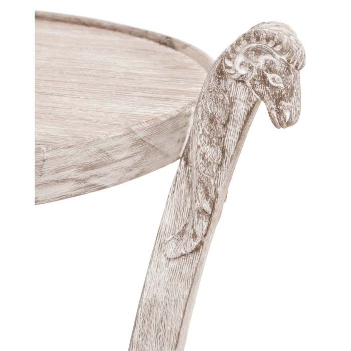 Collana Washed Acacia End Table