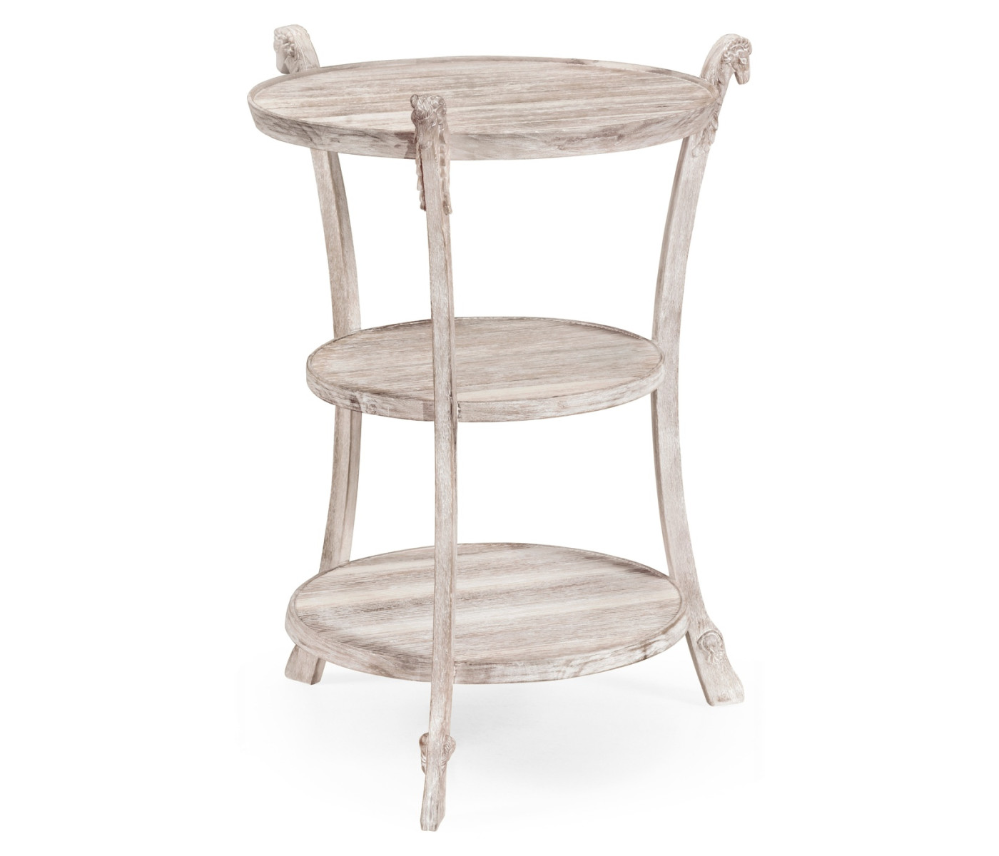 Collana Washed Acacia End Table
