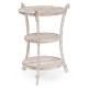 Collana Washed Acacia End Table