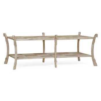 Collana Washed Acacia Coffee Table