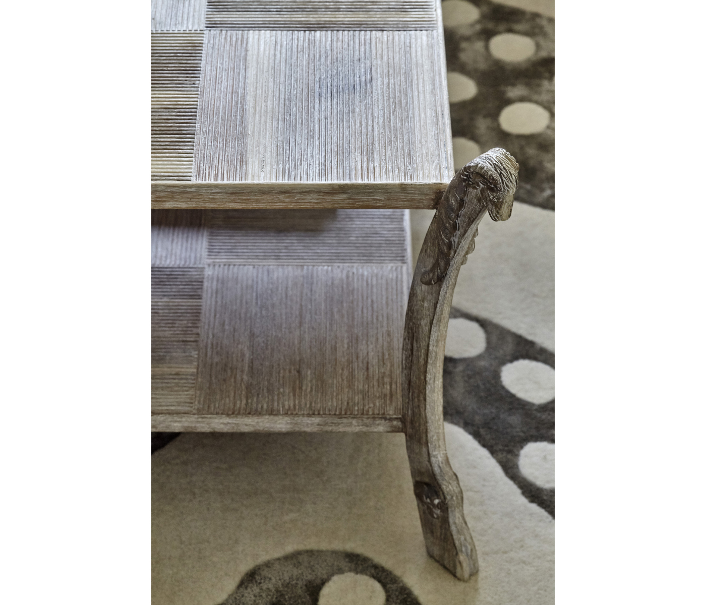Collana Washed Acacia Coffee Table