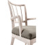 Lucillo Washed Acacia Carver Arm Chair