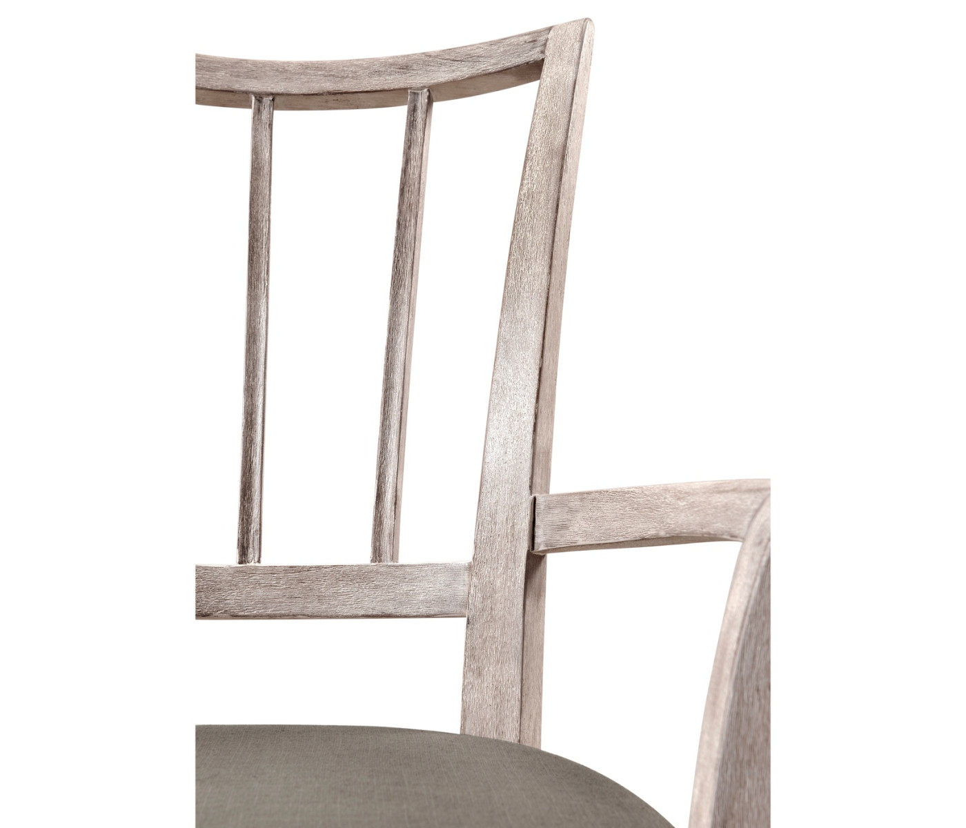 Lucillo Washed Acacia Carver Arm Chair