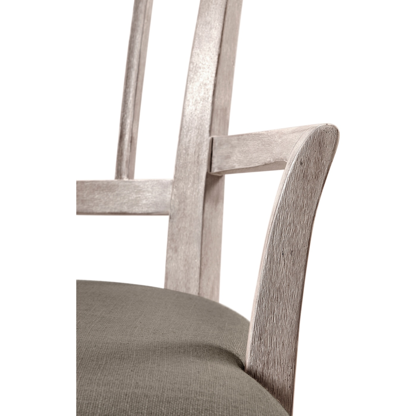 Lucillo Washed Acacia Carver Arm Chair