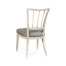Lucillo Washed Acacia Carver Side Chair