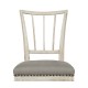 Lucillo Washed Acacia Carver Side Chair