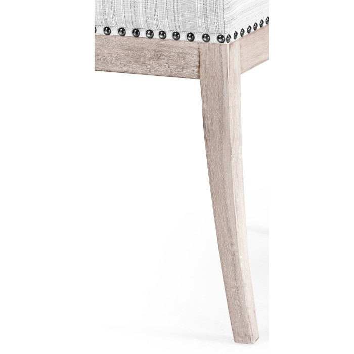 Lucillo Washed Acacia Carver Side Chair