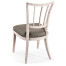 Lucillo Washed Acacia Carver Side Chair