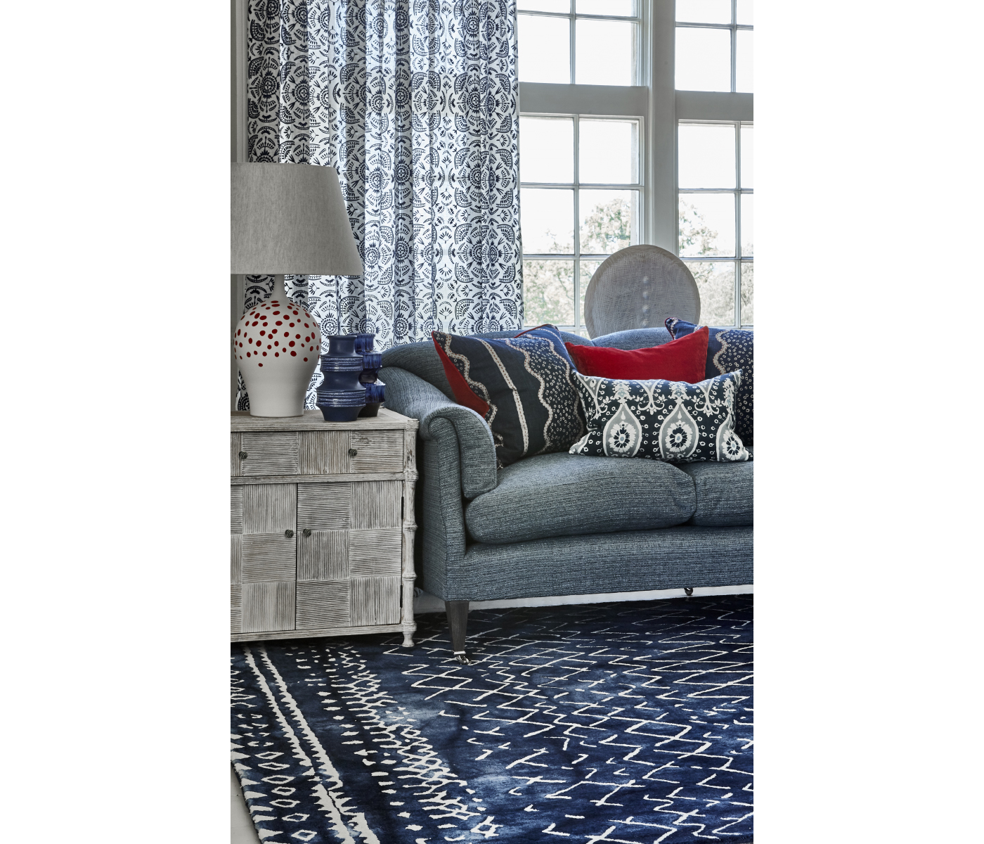 Bywater Washed Acacia Cupboard