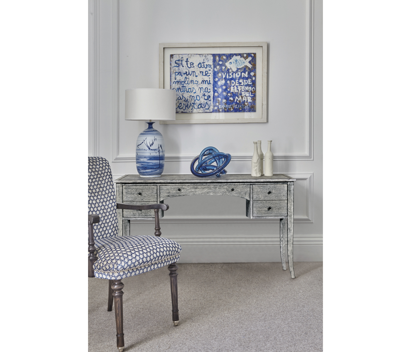 Hopetown Grey Wenge Dressing Desk