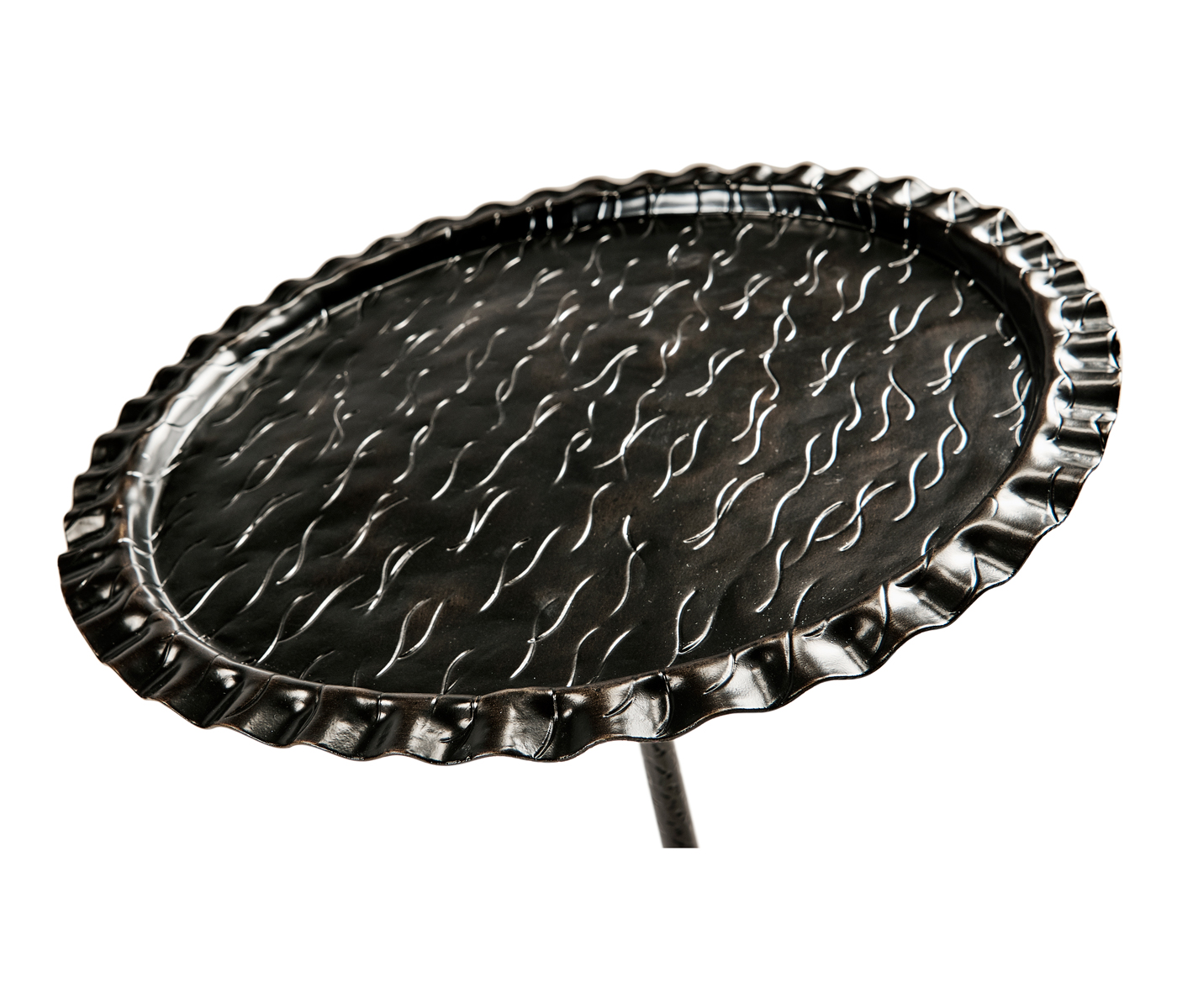 Circular Marcia Antique Bronze Cocktail Table