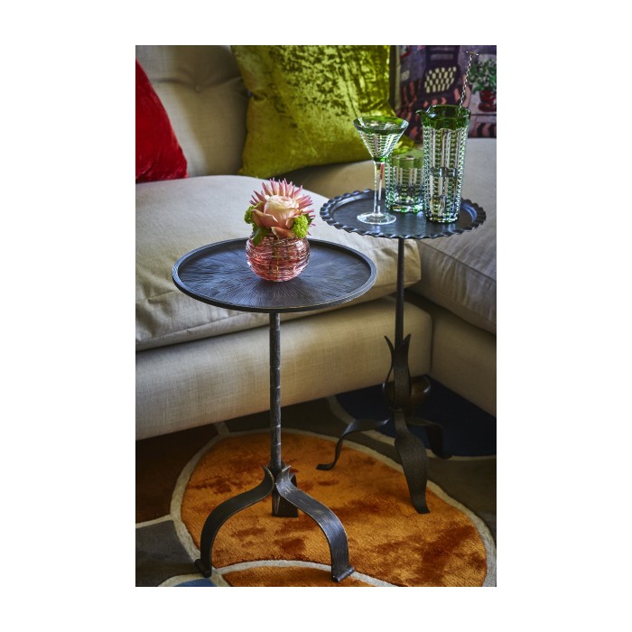 Circular Marcia Antique Bronze Cocktail Table