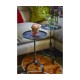 Circular Ida Antique Bronzed Cocktail Table