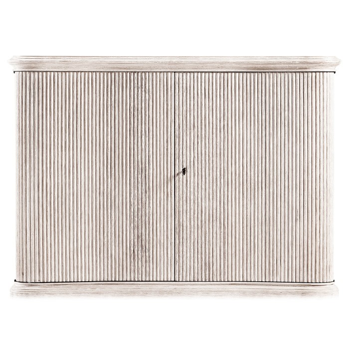 Belleville Washed Acacia Storage Cabinet