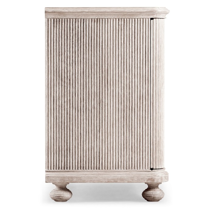 Belleville Washed Acacia Storage Cabinet