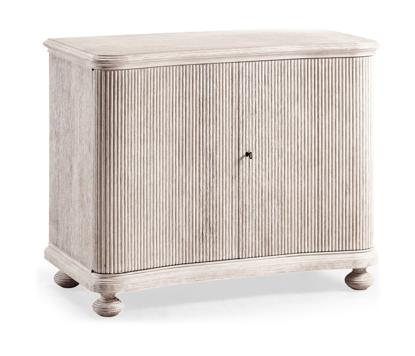 Belleville Washed Acacia Storage Cabinet