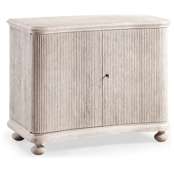 Belleville Washed Acacia Storage Cabinet