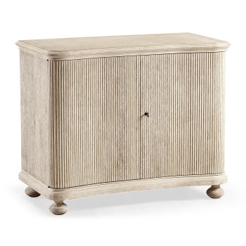 Belleville Washed Acacia Storage Cabinet