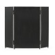 Triple Bronzed Stainless Steel Dressing Table Mirror