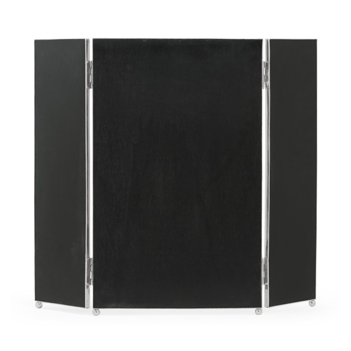 Triple Stainless Steel Dressing Table Mirror