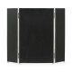Triple Stainless Steel Dressing Table Mirror