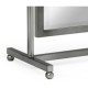 Tilt Bronzed Stainless Steel Dressing Table Mirror
