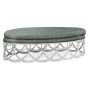 Gigolette Stainless Steel Ottoman