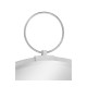 Circular Avalone Stainless Steel Wall Hanging Mirror