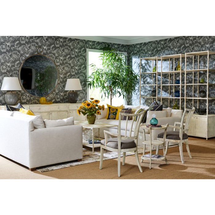 Circular Avalone Stainless Steel Wall Hanging Mirror